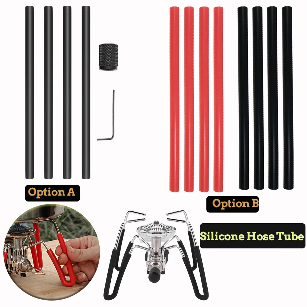 Camping Stove Accessories Stove Accessories for soto Heat-Resistant Silicone Tube Suitable For SOTO-310 SOTO-340 Thickened Anti-Scalding Anti-Slip