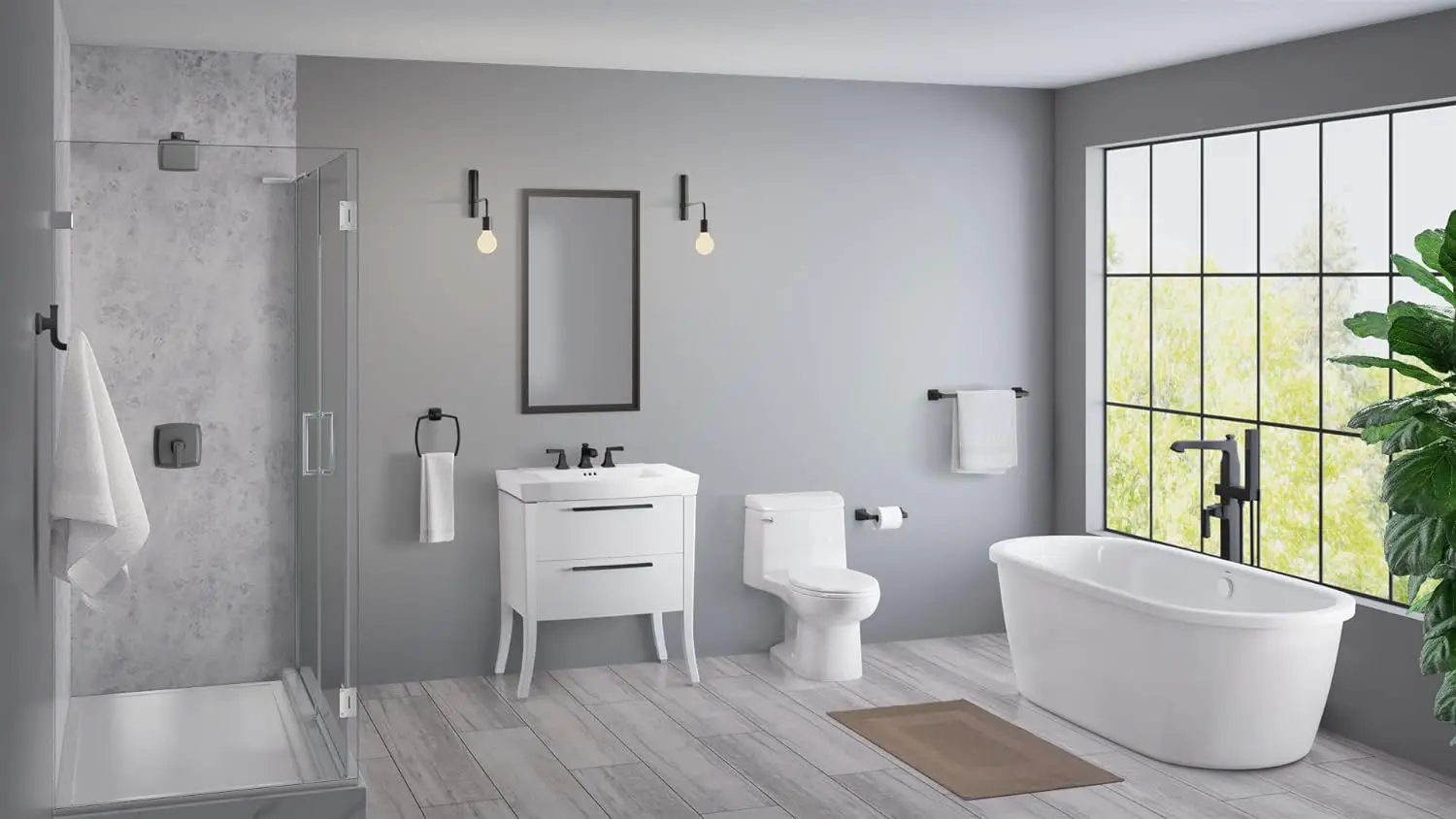 Champion One-Piece Toilet with Toilet Seat and Wax Ring Elongated Front Chair Height White squatceramic 2