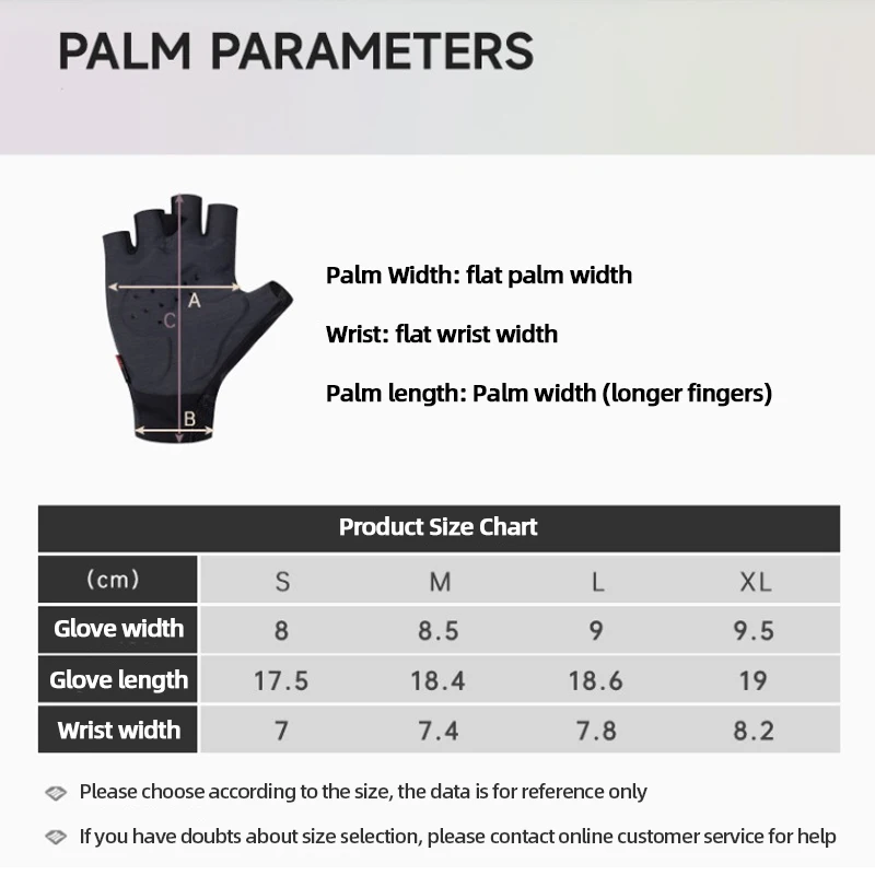Men's Cycling Glove Porous Breathable Bike Fingerless Gloves High-elastic Cushioning Sports Gloves Bicycle Accessories