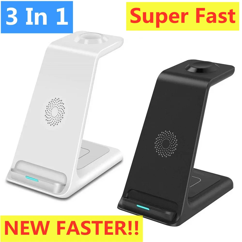 Support de chargeur sans fil 30W 7 en 1 ,Station de charge rapide