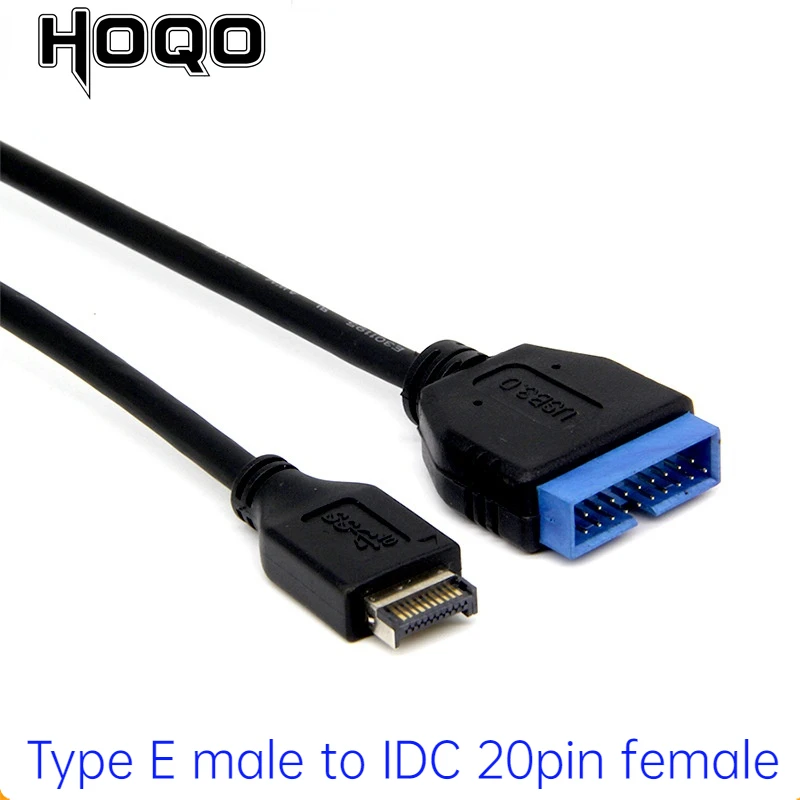 USB3.1Type-E to IDC20P public extension computer connection cable, motherboard conversion expansion cable top quality for xiomi redmi 6 6a redmi6 motherboard connection lcd main board ribbon motherboard connection flex cable
