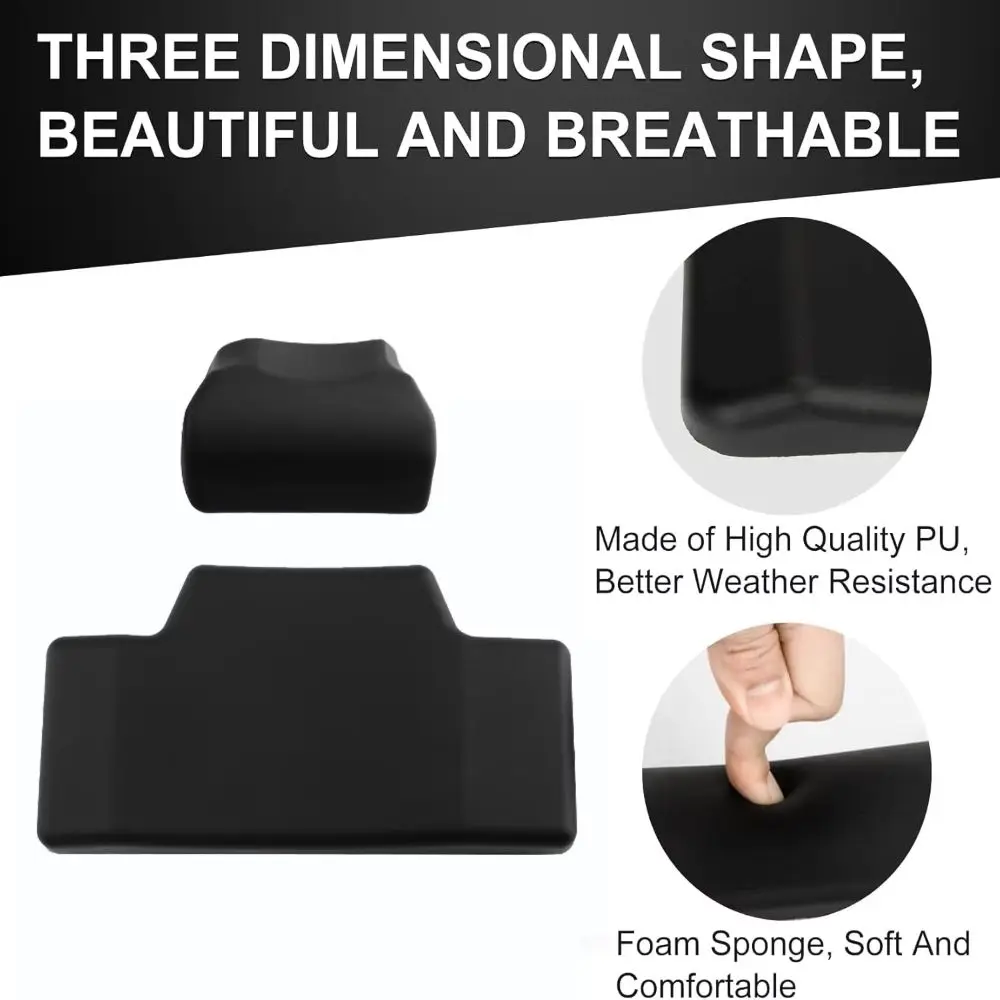 Enhanced Comfort Shockproof Motorcycle Backrest Cushion - Scratch Proof and Ergonomic Design