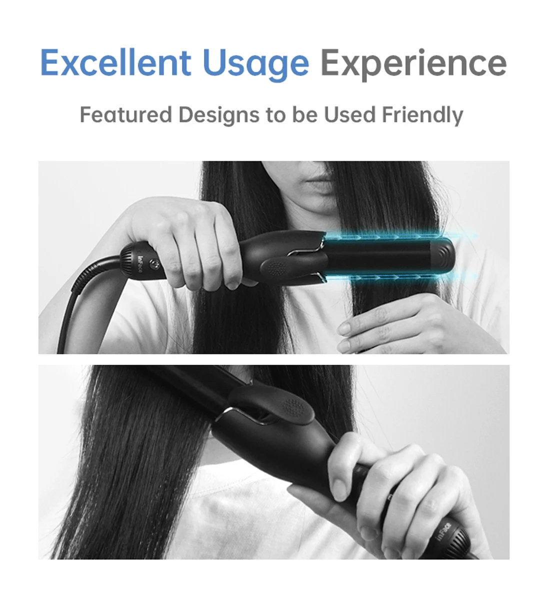 Modelador de Cabelo Ferro de Ondulação do Cabelo Ondulação do Cabelo Ferramentas de Estilo de Cabelo Inface Multi-automático Cerâmica Rotativa Varinha Ferros 24 Computers & Electronics