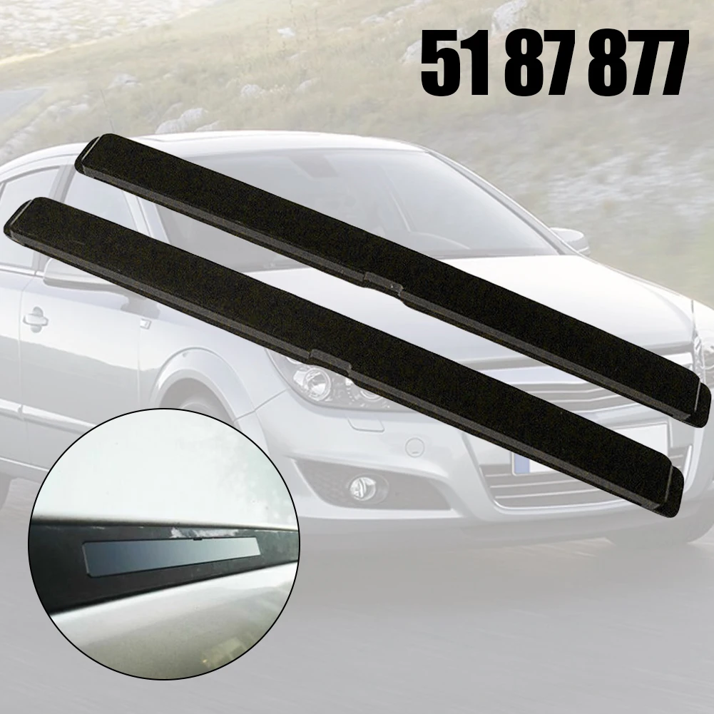 Car Exterior Parts 2x Car Cover Roof Carrier Roofs Rack Protection Covers For Opel Astra H Roof Rail Rack Leg Cover Plastic Part