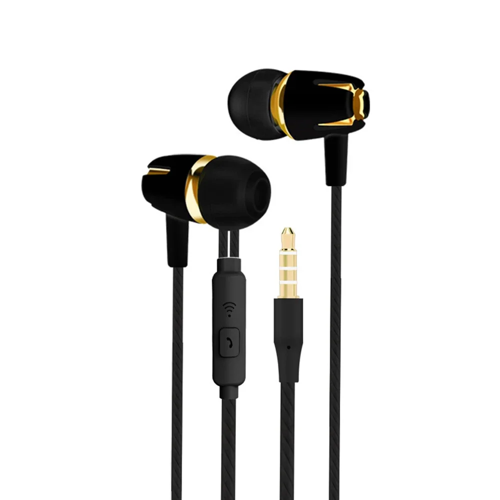 Noise Cancelling In-Ear Stereo Earbuds with Mic