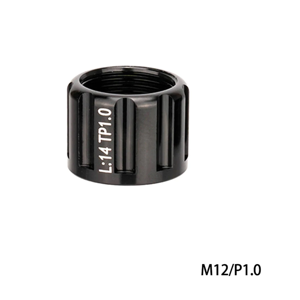 Ztto bicycle thru axle nut m12 m15 p1 0 p1 5 p1 75 hubs shaft cap bike