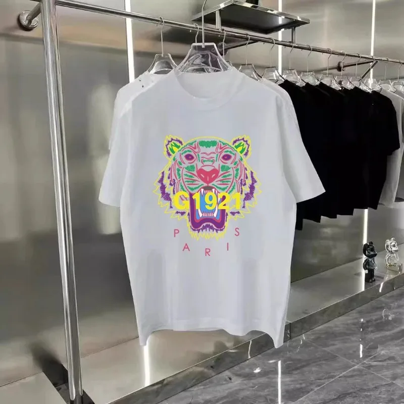 2025 printed T-shirt men's and women's short-sleeved cotton T-shirt high-quality luxury brand T-shirt Y2k top streetwear 2