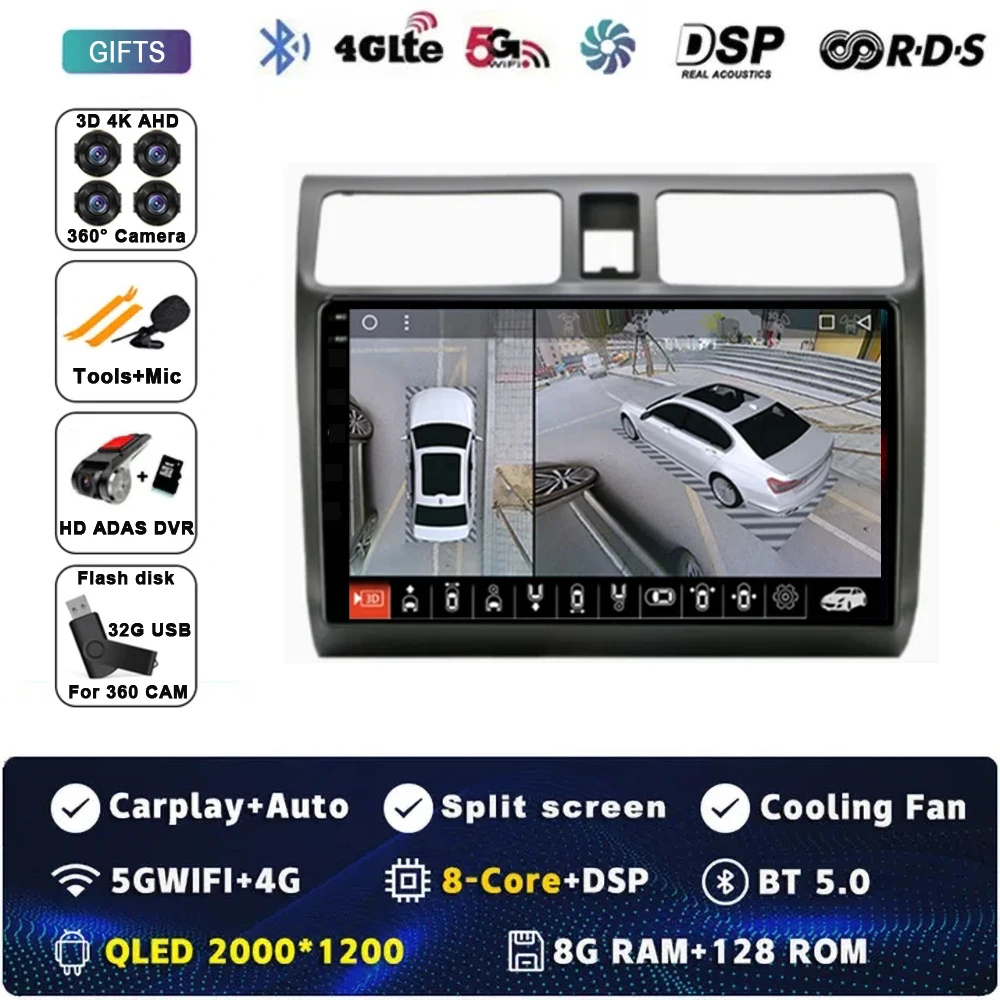 2K 8G-128G 360 DVR