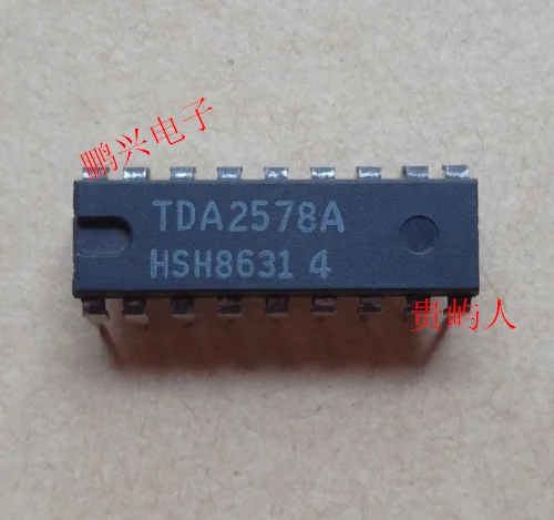 Circuito integrado bipolar 6 x TDA2578 A DIP18 