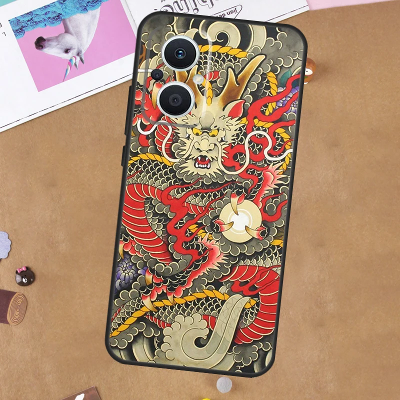 Chinese Dragon Design Protective Phone Case