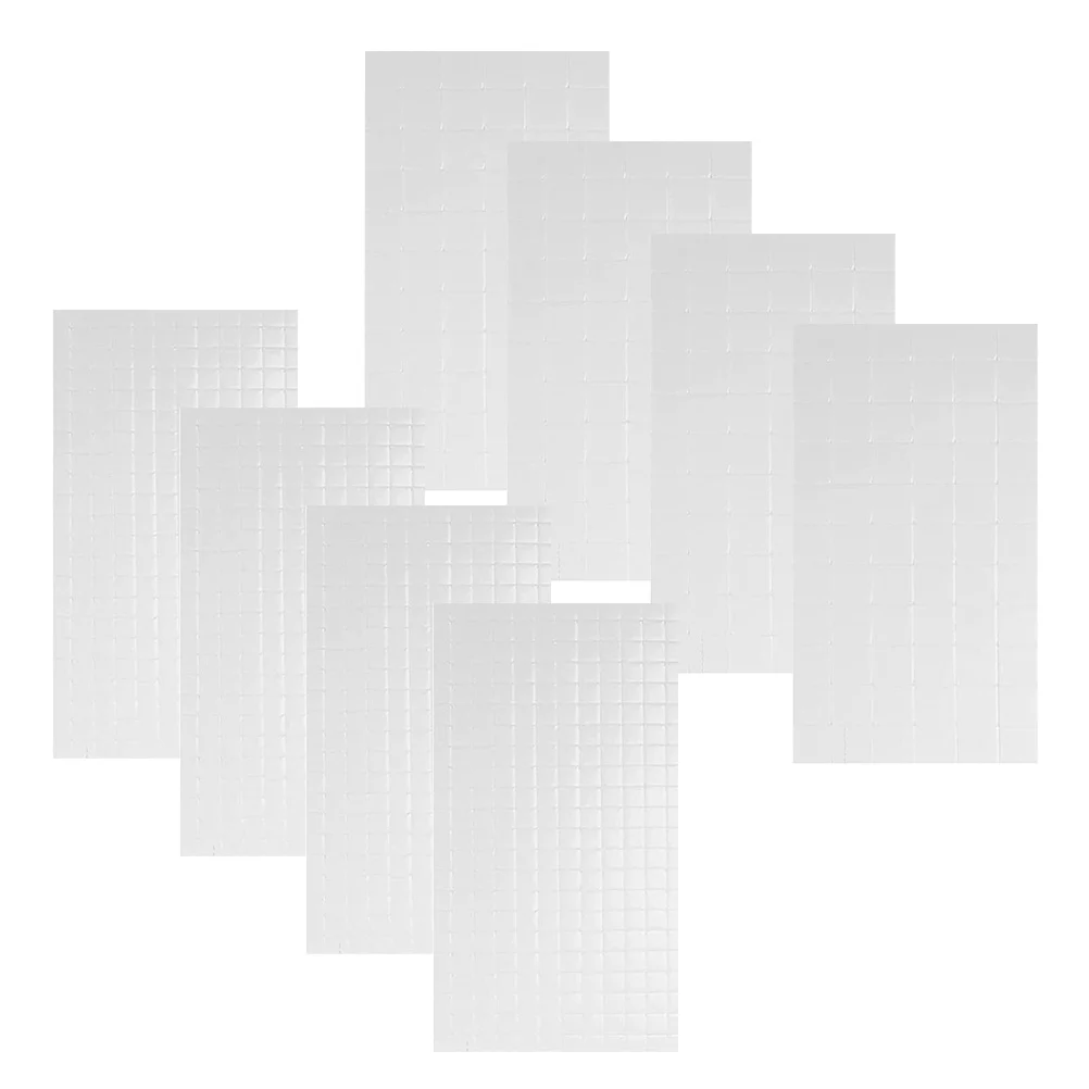 8장 접착 폼 스퀘어 양면 에바 폼 테이프 공예용 풍선 스크랩북 카드 제작용 접착 도트