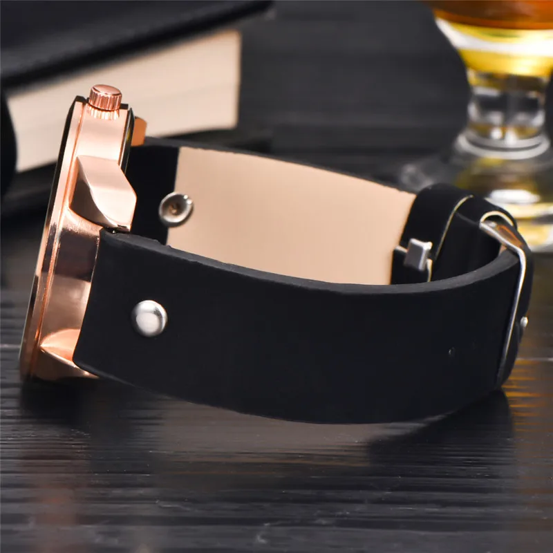 1pc / lot Men Cheap Watches Students Fashion Casual Nylon Band Quartz Wrist Watch Black Erkek Barato Saat Relogio Masculino 2025