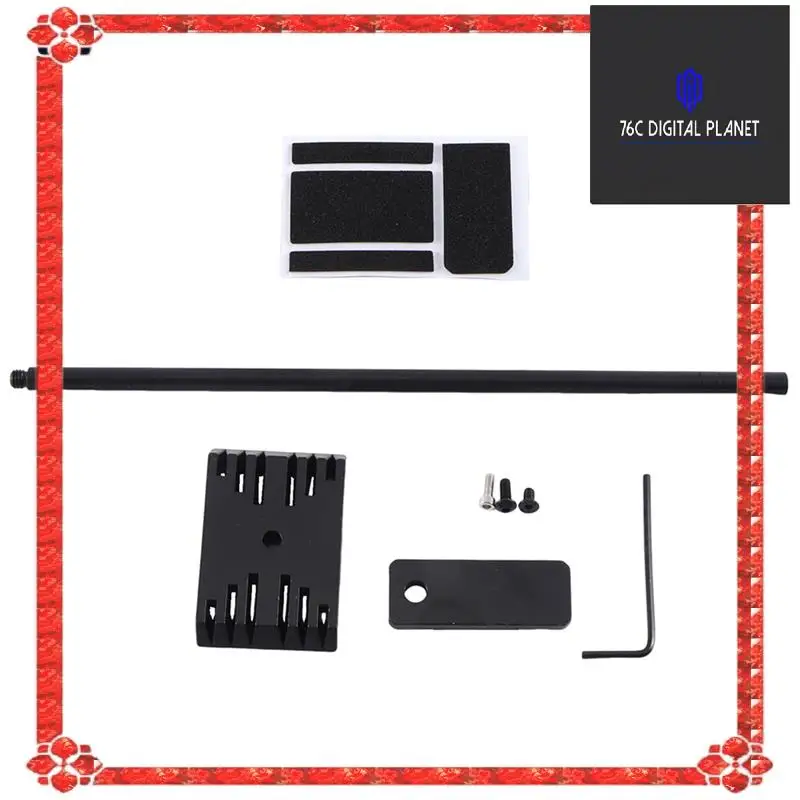 Aluminum Alloy Display Stand Rack For Axial SCX10 90046 Tamiya CC01 D90 D110 Accessory Black