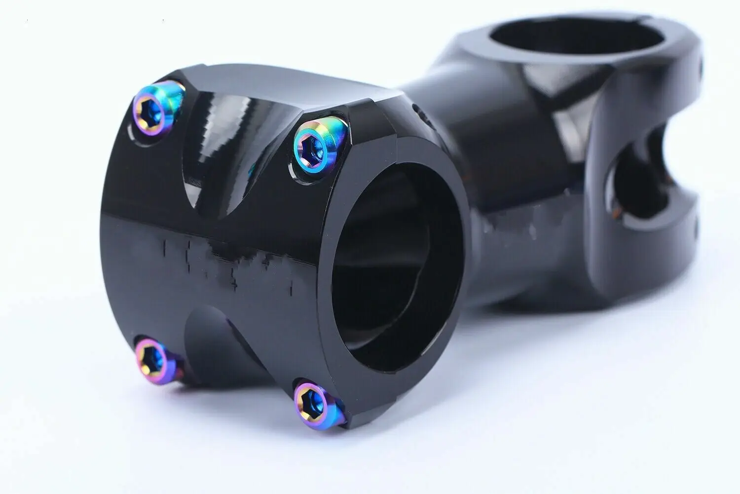 Vibrant Titanium Hex Socket Bolts with Washer - Round Head (6-Pack)
