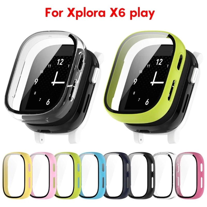 

Screen Protector Housing for Xplora Play PC Case + Tempered Glass Film Sleeve P9JB