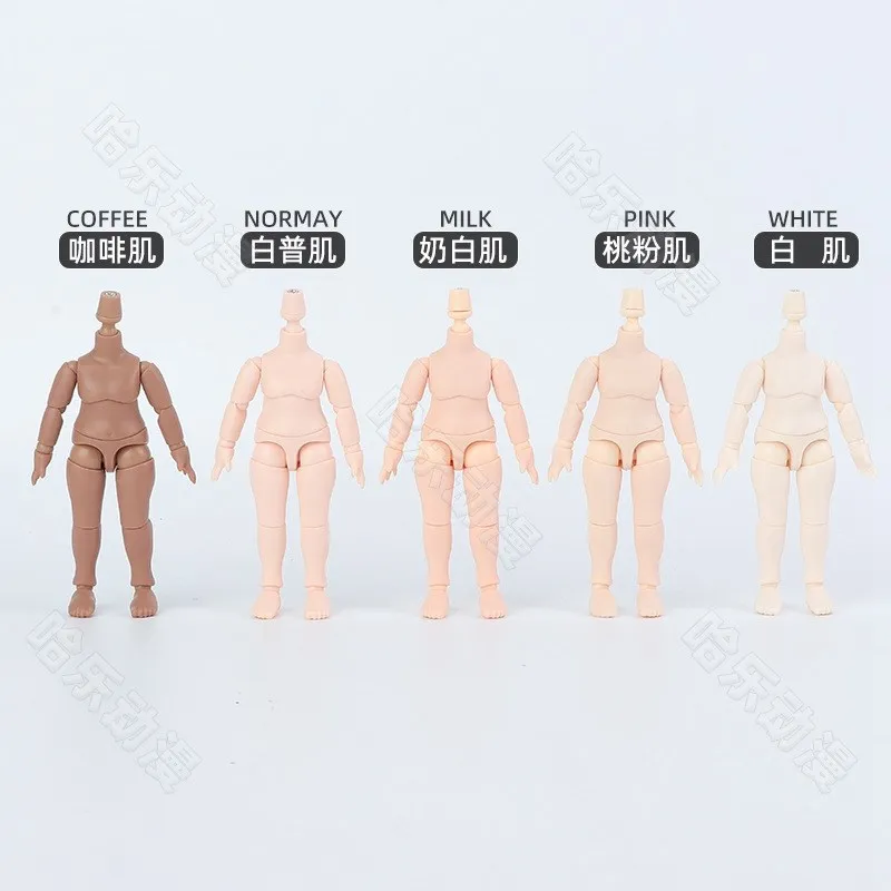 11cm Hot 5 Style bjd body YMY body for obitsu11 GSC head ob11 1/12 BJD doll body spherical joint doll toy hand group 5