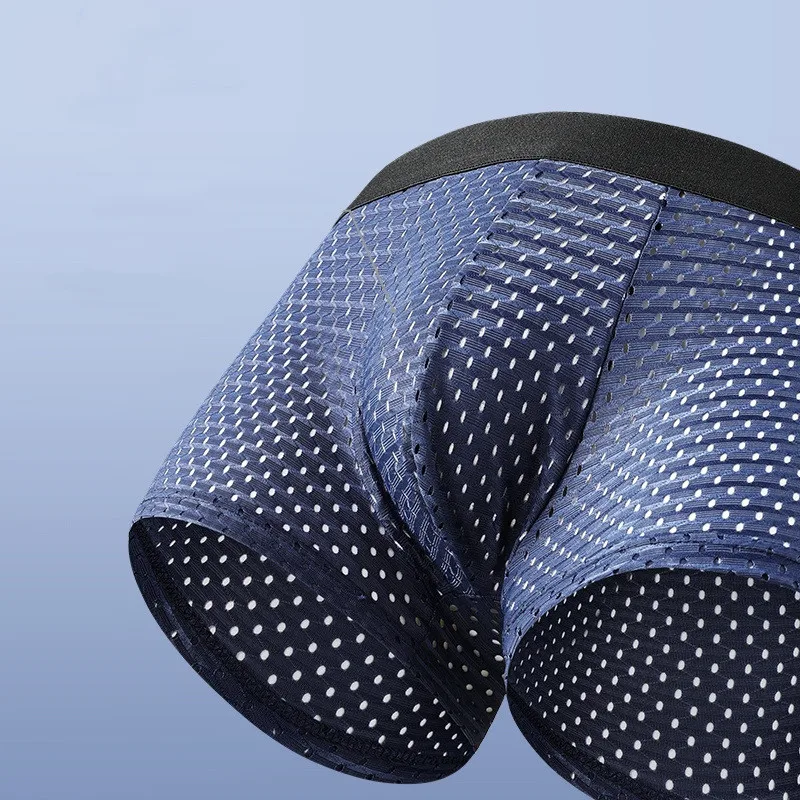 

Men's Underwear Mesh Breathable Boxers Boys' Cool Summer Thin Comfortable Boxers