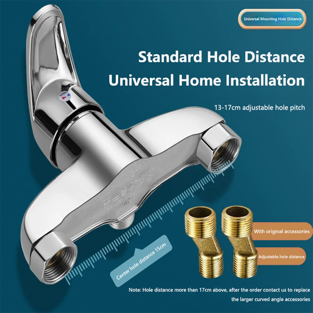 150MM Rainfall Thermostat Bathroom Shower Faucet Set Handheld Booster Showerhead Wall Mounted Brass Bath Hot & Cold Mixer Taps 2