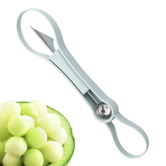 Melon Baller Scoop Set 3 In 1 Double Sided Professional Fruit Carving Tools  Set Stainless Steel Melon Baller Scoop Set Fruit - AliExpress