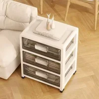 3-6 Tier Storage Cabinet,Large Capacity & Space-Saving Organizer,Multiple Colors & Styles for Living Room/Bedroom/Study 5