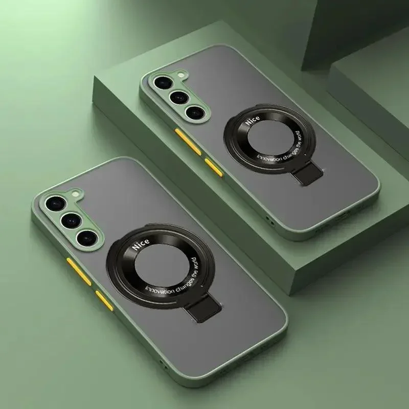 Luxury Matte Magnetic Magsafe Smartphone Cover