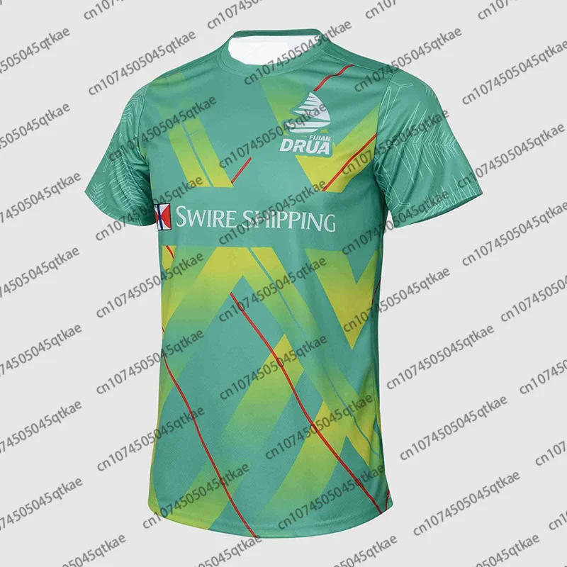 FIJIAN DRUA Home Rugby Jersey America Football Tshirt Oversized Training Unisex Clothes Breathable Sport Quick Drying Tee