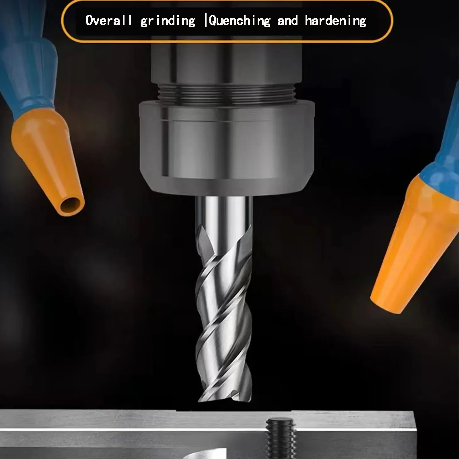 HRC35 ° 1-20mm HSS 엔드 밀링 커터, 4 플루트 톱니, 목재 알루미늄 캐스트 다리미 가공 CNC 도구, 2, 3, 4, 5, 6, 7, 8, 9, 10, 11 12, 13, 14mm