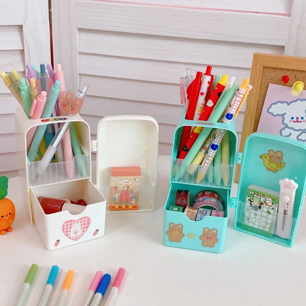 Organizer Refrigerator Pen Holder Desktop Storage