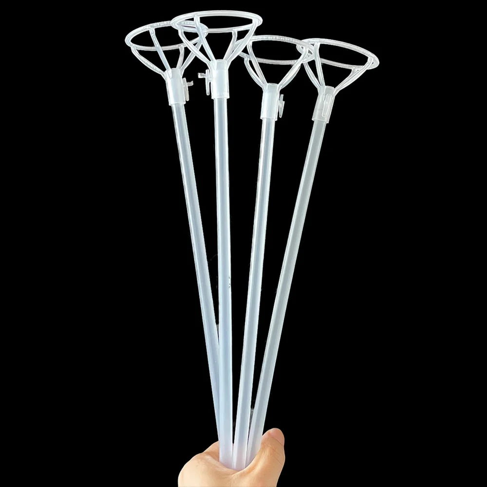 

10pcs Balloon Stick with Big Cup Holder Bobo Balloon Accessories Wedding Birthday Party Supplies