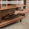 Foldable Bamboo Small Folding Coffee Table Bedside Computer Desk No Assembly Required Suitable, Café Tables 6