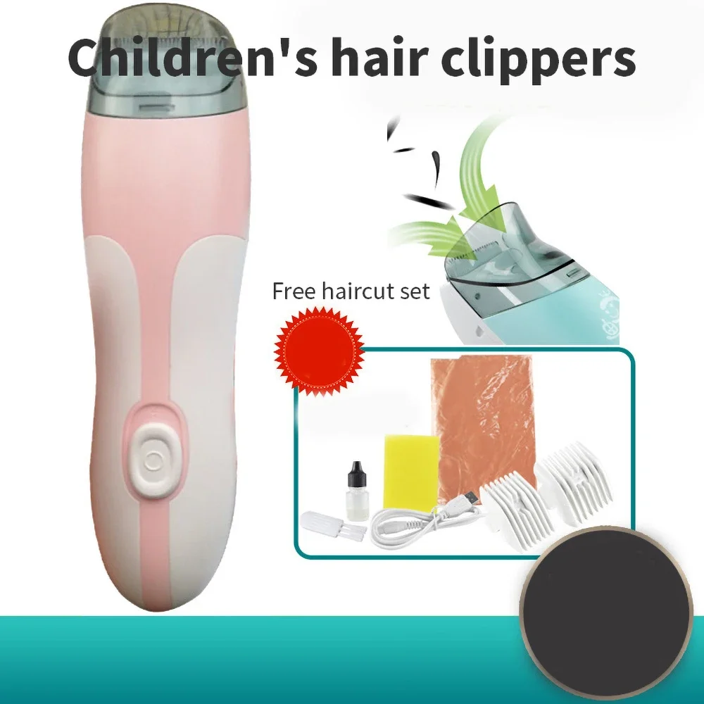 Electric Shaver Vacum Haircut Clipper Baby Must Have Hair Cutter Child Vacuum Cutting Machine Automatic Shaving Mother Care Tool