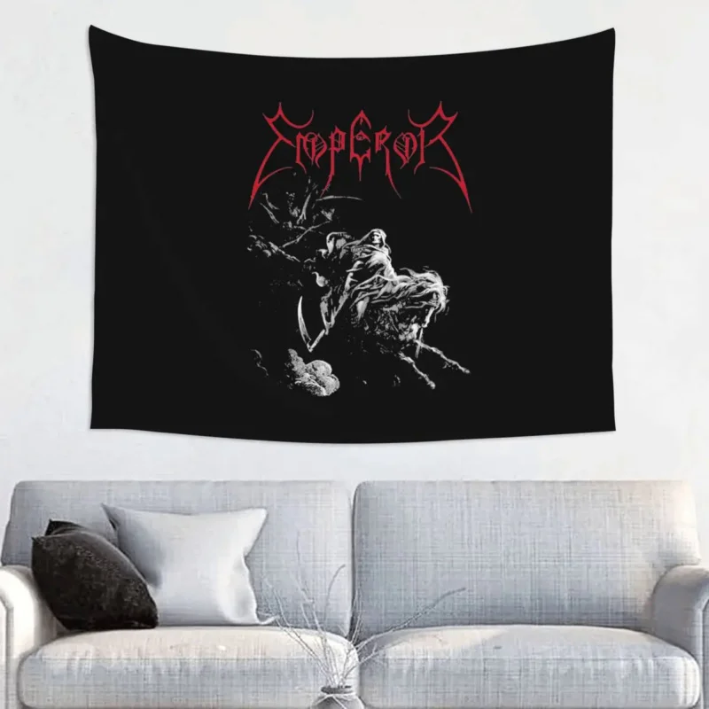 

Burzum Heavy Metal Tapestry Bohemian Polyester Wall Hanging Music Room Decoration Yoga Mat Witchcraft Tapestries