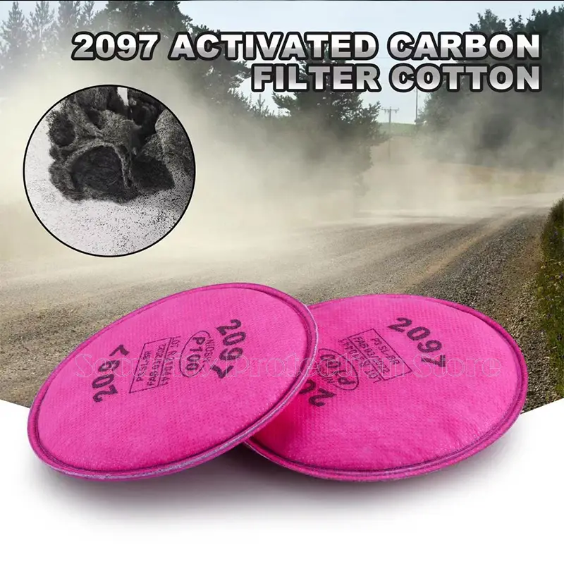 Lots of Painting Spray Industry 2091/2097 Particulate filter P100 for 3m 6800 7502 6200 Series Respirator Dust Mask - Image 5