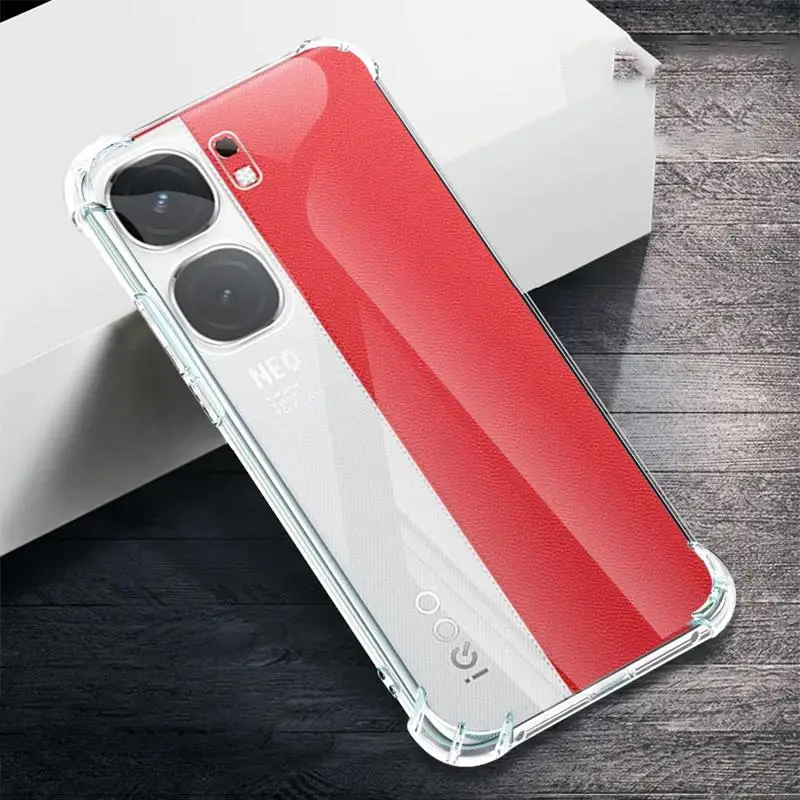 Clear Soft Airbag Phone Case with 360° Protection and Armor Coque Design
