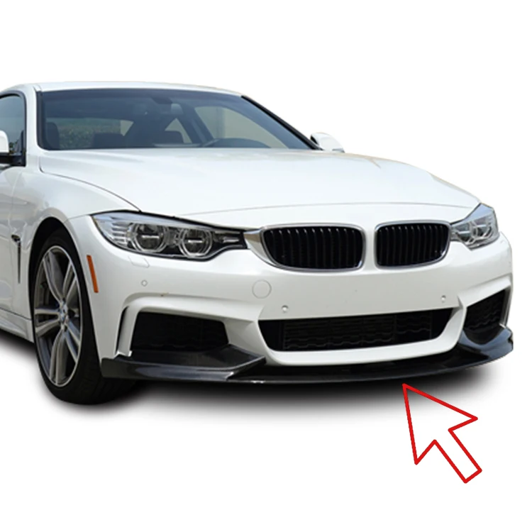 

tuning front lip carbon fiber front bumper lip for f32 F33 F36 m tech2014+