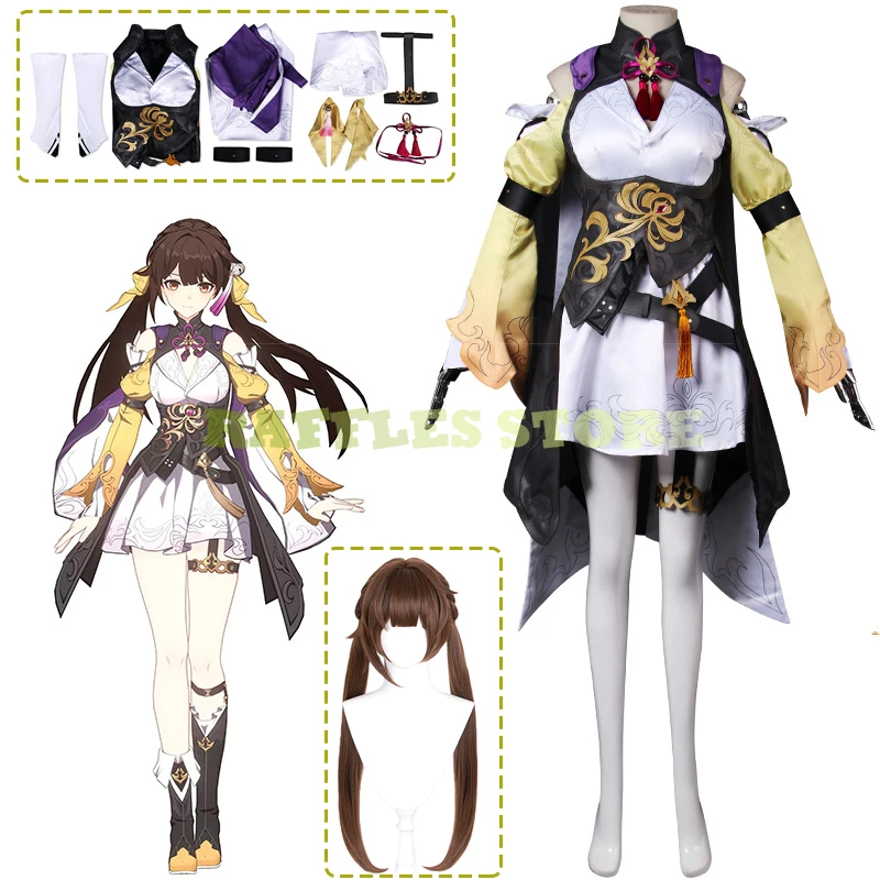 

NEW Sushang Cosplay Costume Wig Game Honkai: Star Rail Cosplay Fullset Girl Halloween Carnival Cosplay Party Suit XS-XXL