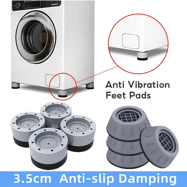 Washing Machine Anti Vibration Pads Rubber  Support Legs Washing Machine  Rubber - Furniture Pads - Aliexpress