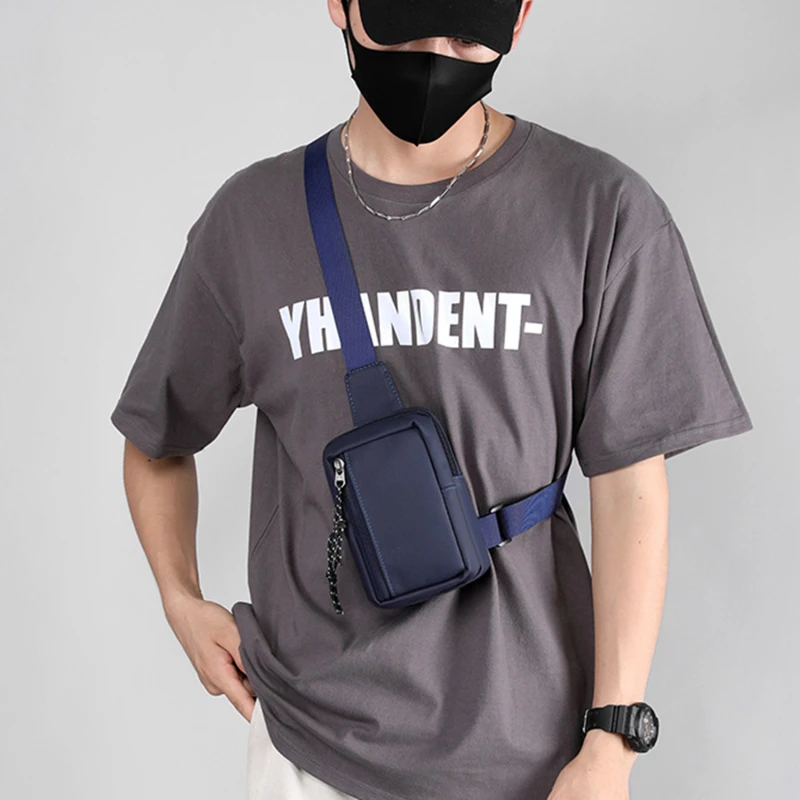 

Men Chest Bag Mens Shoulder Body Bag Oxford Fashion Man Side Sling Crossbody Bag for Male 2023 Casual Handbag Travel Phone Bags