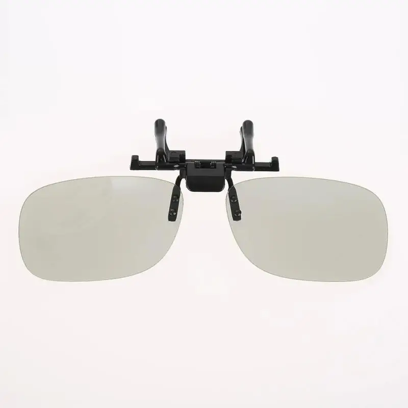 Clip-on 3D Glasses High Quality Scratch-Resistant Stereo Clip On Watching For LG Cinema Passive 3D TVs And Real Cinema