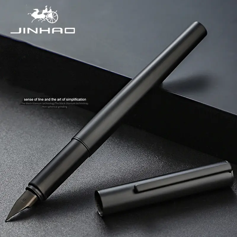 Jinhao 35 All Metal Fountain Pen EF Superfine Nib Smooth Writing,Calligraphy Practice,Essential Business Office Use Stationery - Image 3
