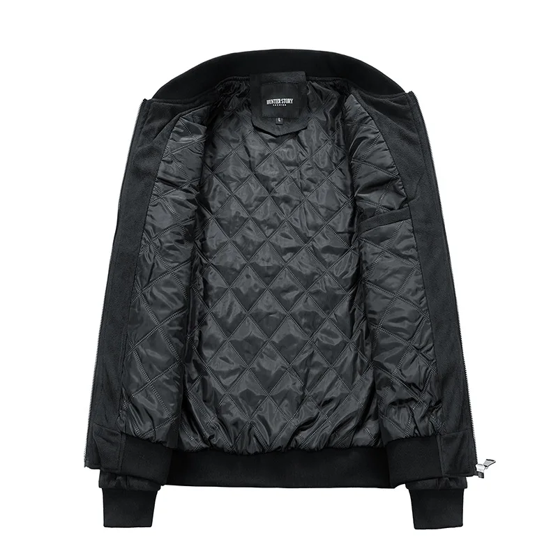 Men's Winter Fleece-lined Casual Jacket Cargo Cross Country Cycling Skiing Camping Fishing Hunting Goods Jacket Breathable Coat