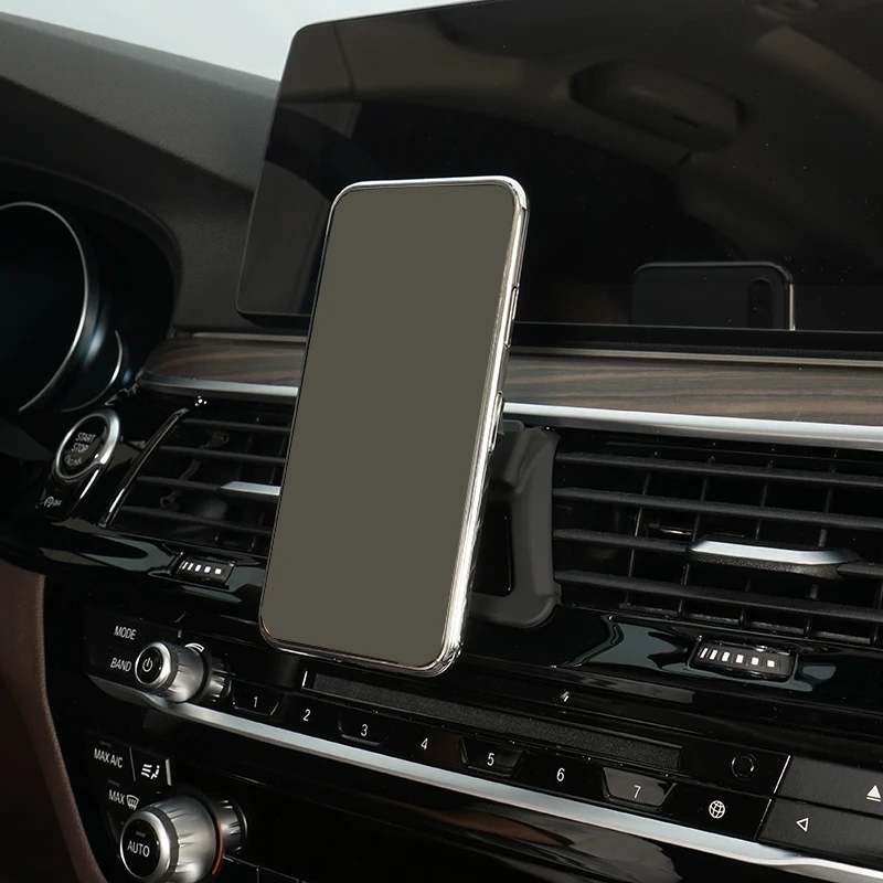 BMW 5 시리즈 G30 G32 G38 2017-2022 Magsafe 차량용 휴대폰 홀더, 아이폰 및 안드로이드용 중력식 휴대폰 거치대