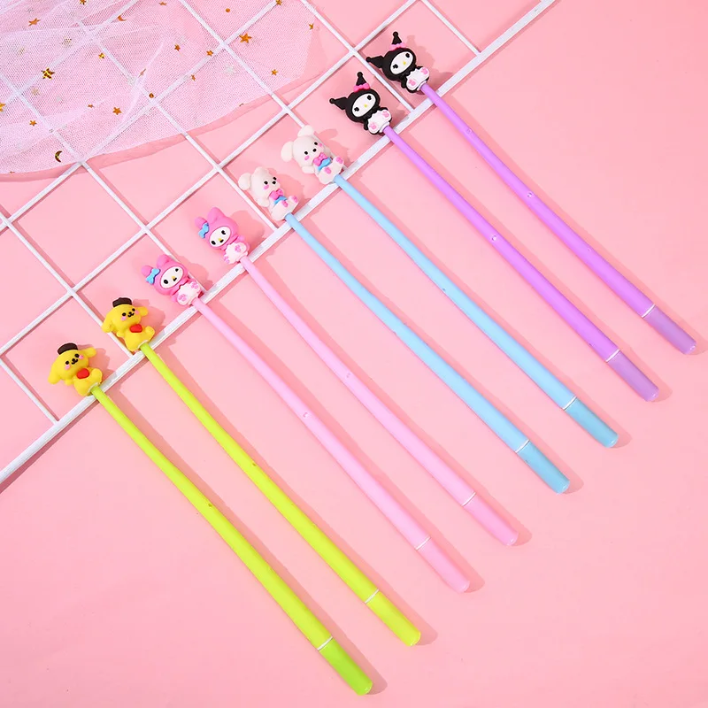산리오 젤 펜, 시나모롤 쿠로미, 마이 멜로디, 헬로 키티, 학생 필기 문구, 서명 중립 펜, 학용품, 48 개