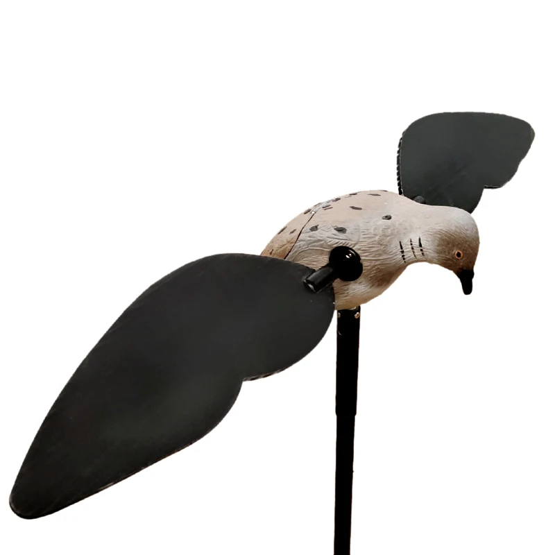 Leurre canard télécommandé électrique avec ailes rotatives pour chasse et décoration de jardin