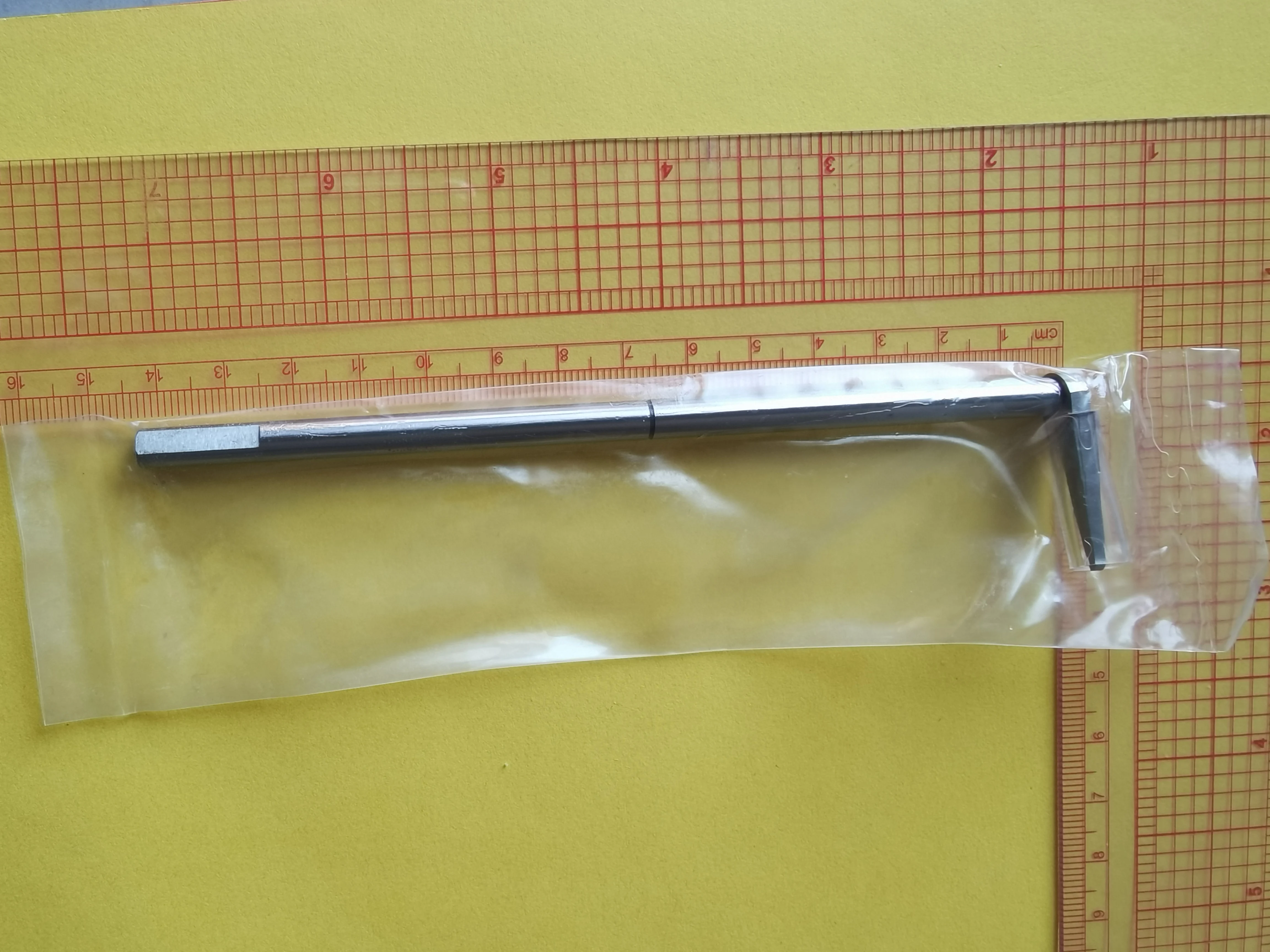 Industrial Overlock/Serger Sewing Machine Knife With Rod(Dia:6mm,Length:14.1cm),#308007-910,For Pegasus EXT Series Machines!