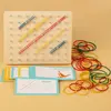Wooden Montessori Geometric Creative Pegboard, CHILDREN'S Early Education Montessori Toy Puzzle Game 5
