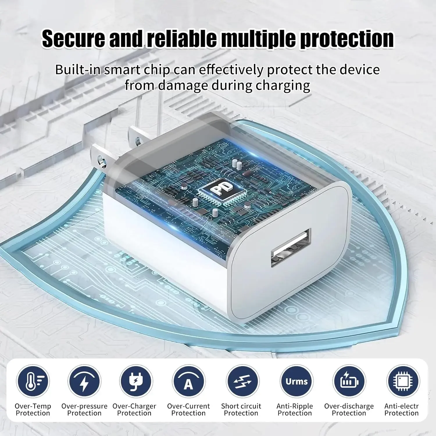 Universal 5V 2A USB Fast Charging Travel Wall Charger