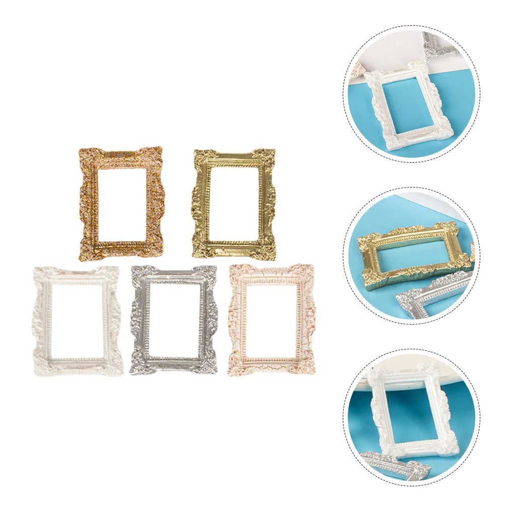 

10 Pcs Accessories Vintage Picture Frame Photo Frames Mini Kit Family Decor House