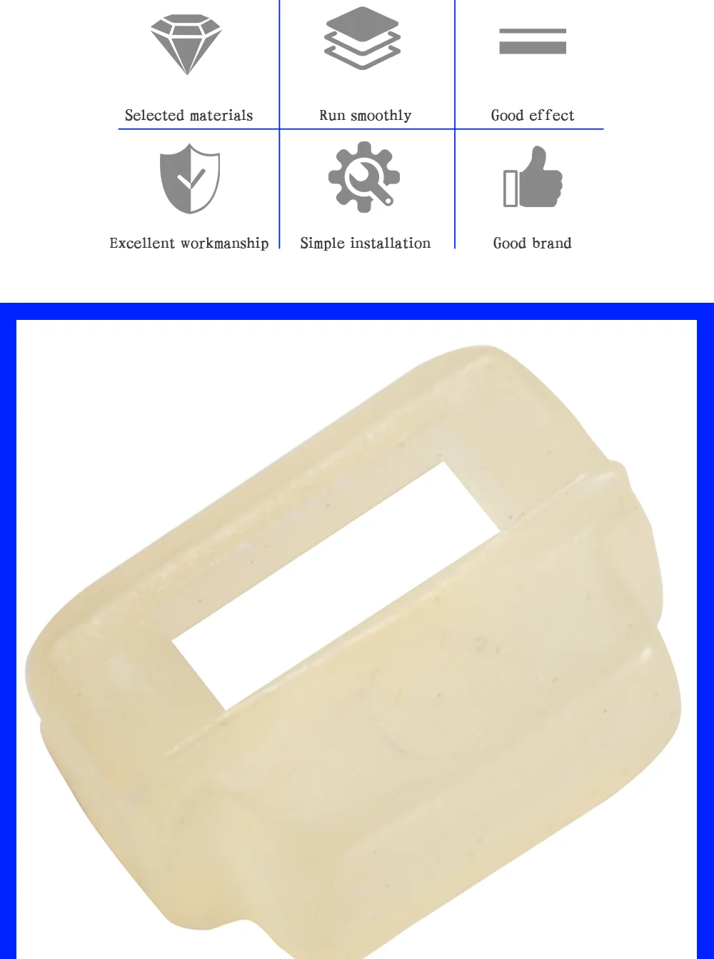 Computer Embroidery Machine Accessories For BARUDAN Rubber Pad B168 HT230340 Lifting Block Cloth Hold Support