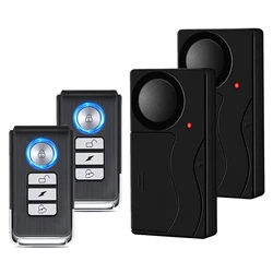 High - Decibel Vibration Alarm for Vehicles and Home Security (Alarm A - 2 Sets)